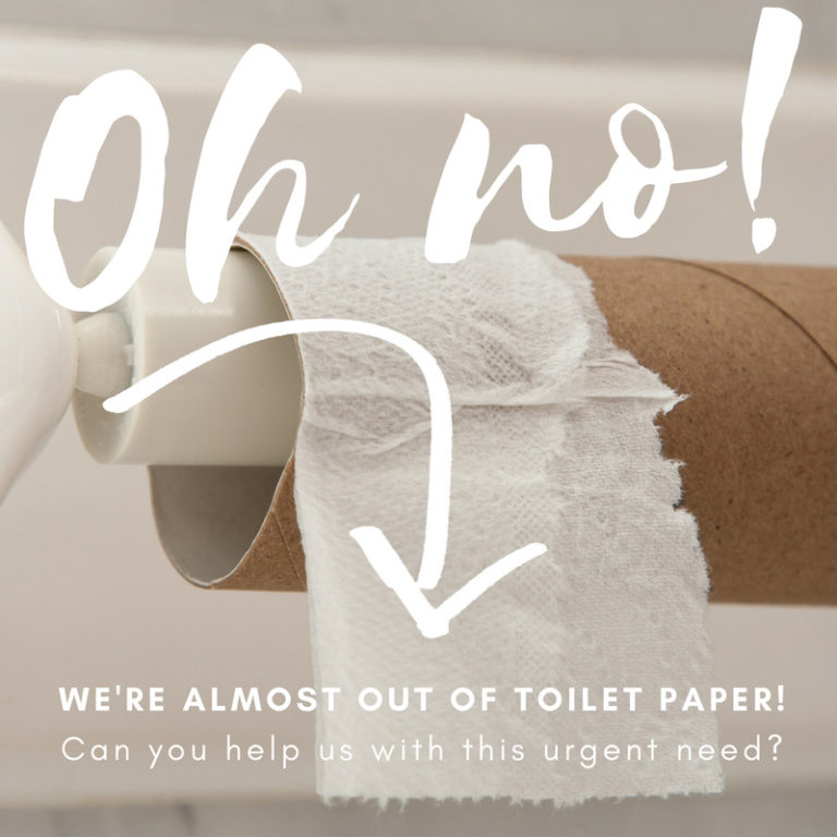 URGENT NEED Toilet Paper Carpetner's Place