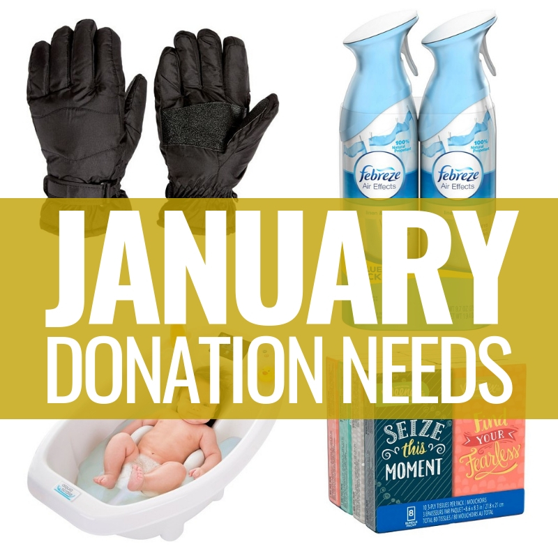 Current Needs JANUARY Carpenter's Place