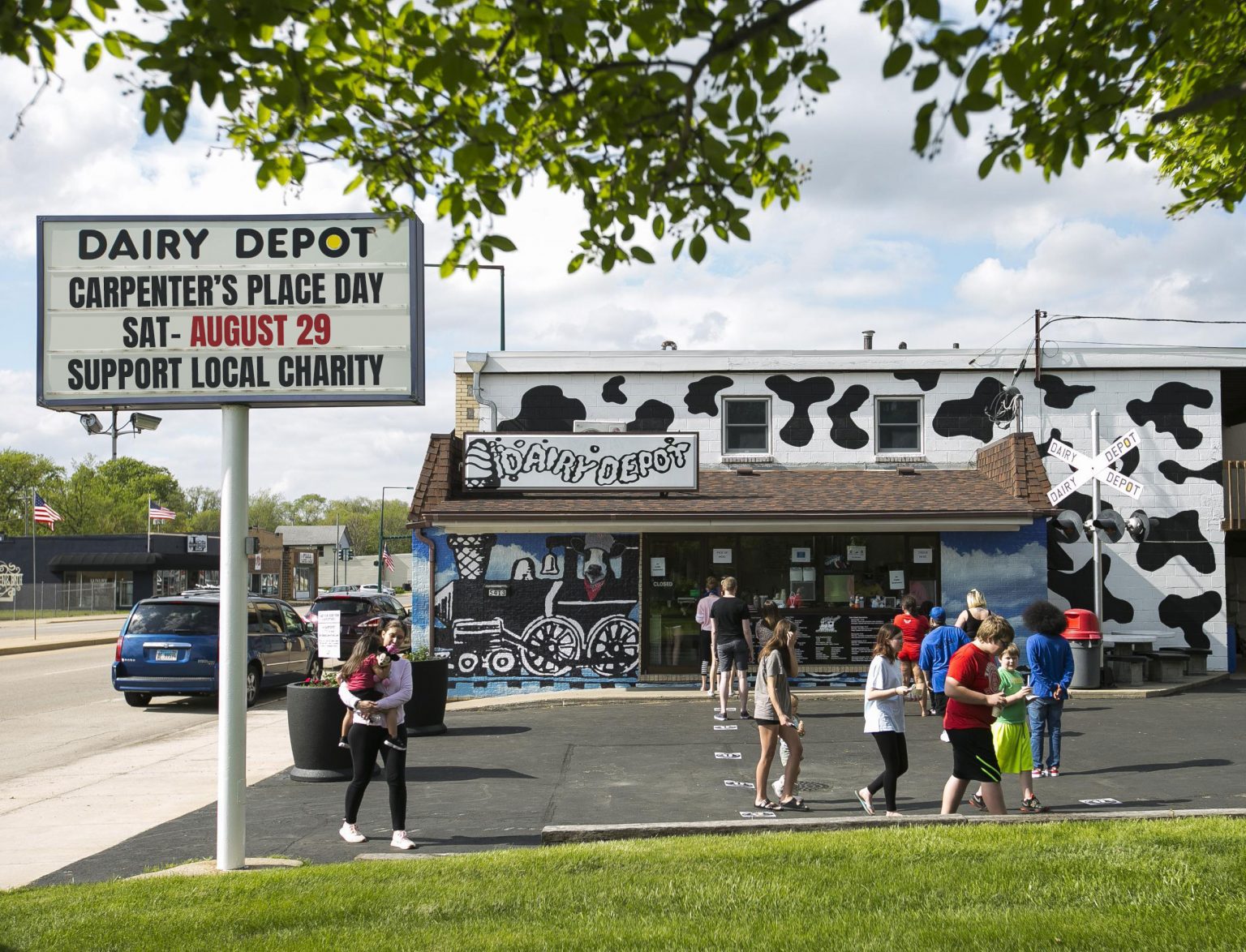 Dairy Depot Profit Sharing Day for CP Carpenter's Place