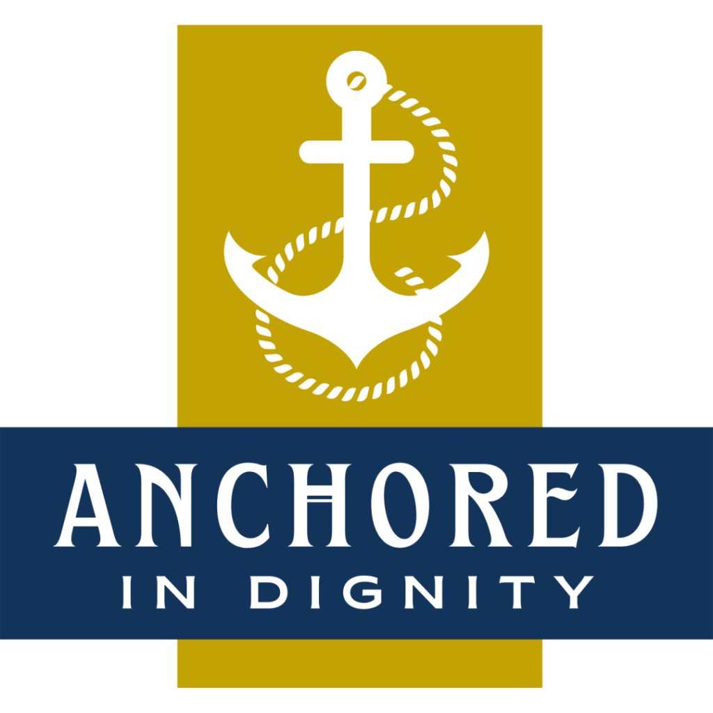 anchored in dignity logo