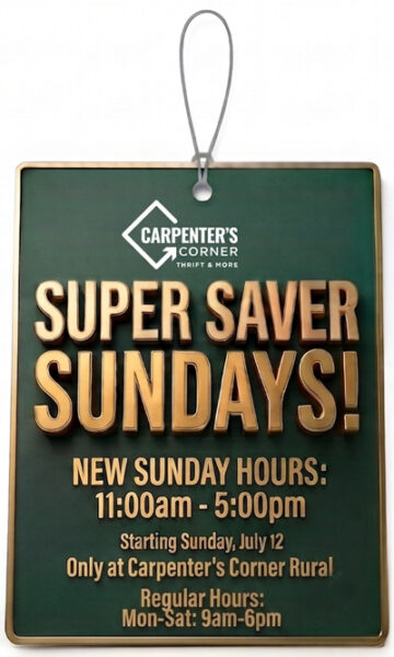 Super Saver Sundays!